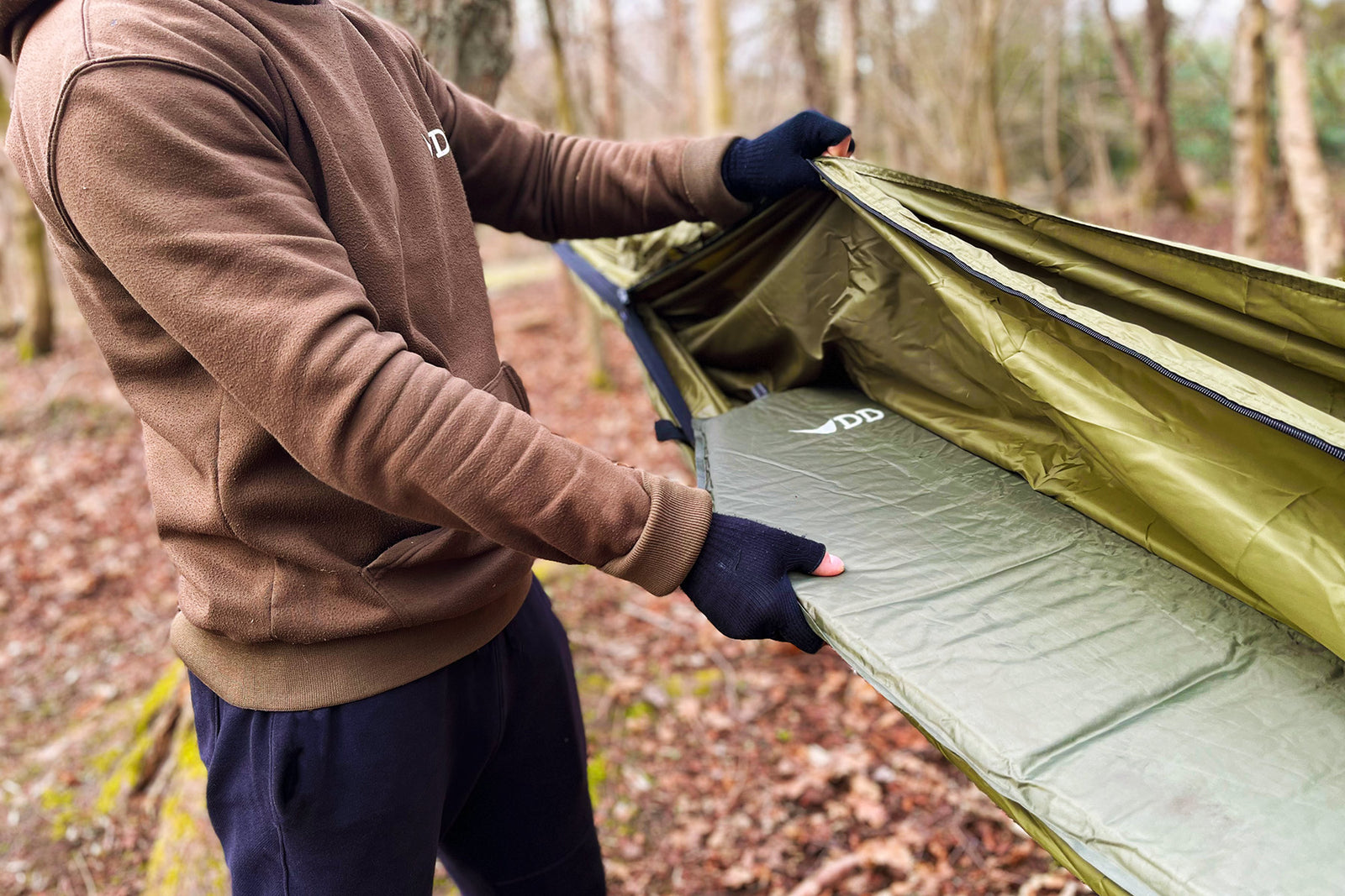 DD Recycled - Camping Hammock - Olive Drab