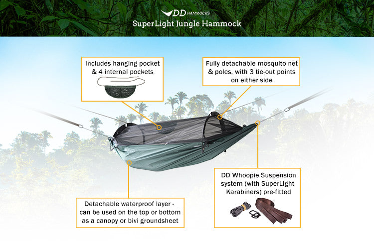 DD SuperLight Jungle Hammock